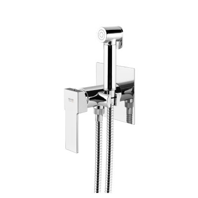 Гигиенический душ со смесителем Remer Qubika Q65W