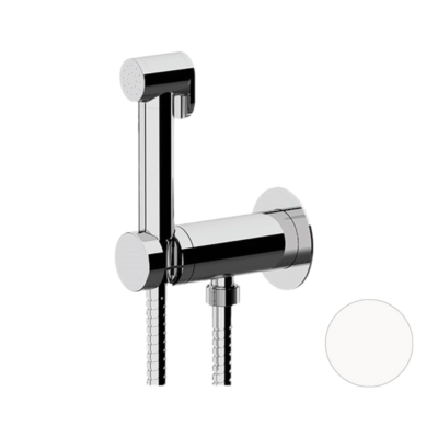 Гигиенический душ со смесителем Remer X Style X61PWBO, белый матовый