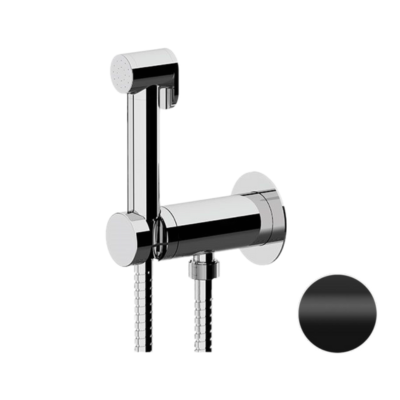 Гигиенический душ со смесителем Remer X Style X61PWNO, черный матовый