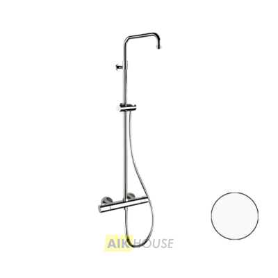 Душевая система термостатическая Remer Elegance EQ32ASSDBO, белый матовый