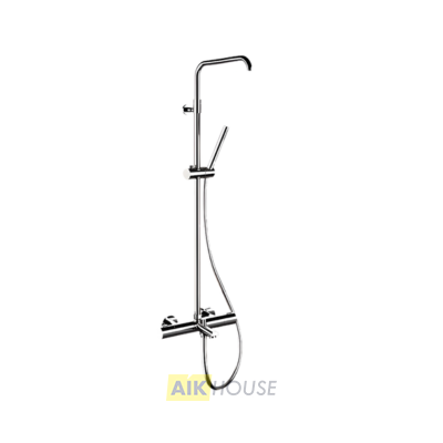 Душевая система термостатическая с изливом Remer Elegance EQ34A7MMSSOF