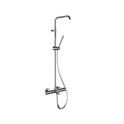 Душевая система термостатическая с изливом Remer Elegance EQ34A7MMSSOF