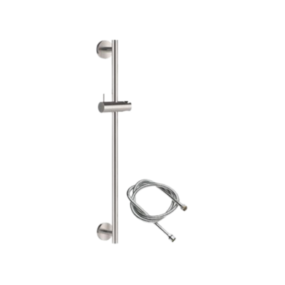 Душевая стойка 66 см с шлангом Remer INOX SS317M332, нержавеющая сталь