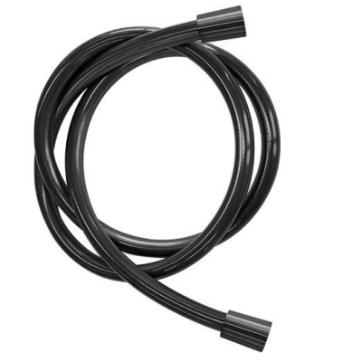 Шланг для душа ПВХ 120 см Remer 332CN2G120CFP, черный брашированный хром