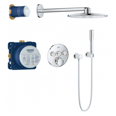 Душевая система Grohe Rainshower SmartActive 34705000 с термостатом, хром
