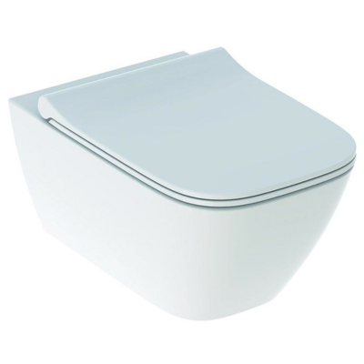 Унитаз подвесной безободковый Geberit Smyle Square 500.685.01.1