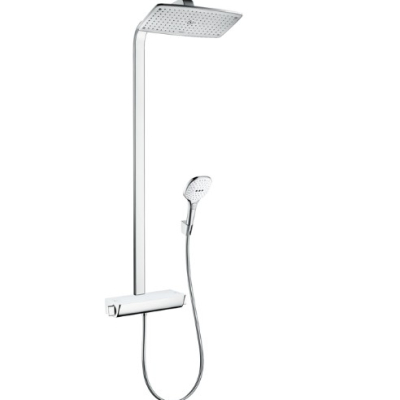 Душевая система Hansgrohe Raindance E 27112400 Showerpipe 360 1jet, белый, хром