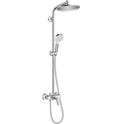 Душевая стойка Hansgrohe Crometta S 240 1jet Showerpipe EcoSmart 27269000