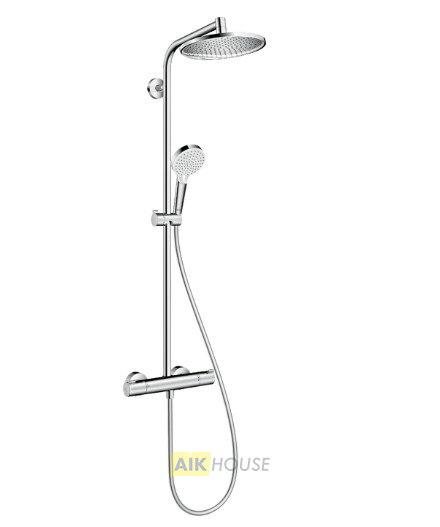 Душевая стойка Hansgrohe Crometta S 240 1jet Showerpipe 27267000, хром