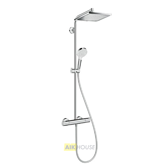 Душевая стойка Hansgrohe Crometta Е 240 1jet Showerpipe 27271000, хром