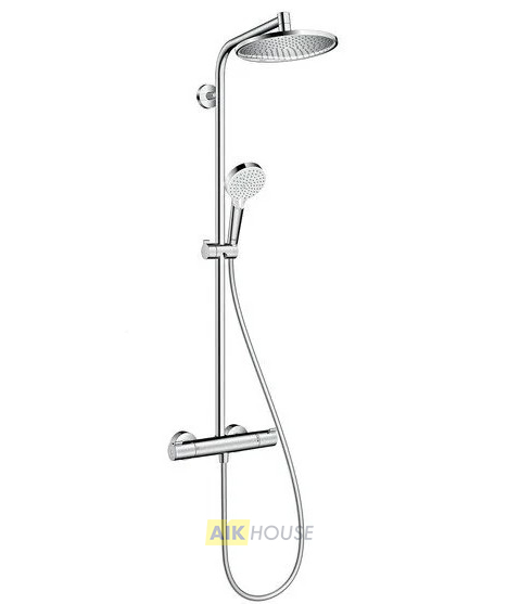 Душевая стойка Hansgrohe Crometta S 240 1jet Showerpipe EcoSmart 27268000
