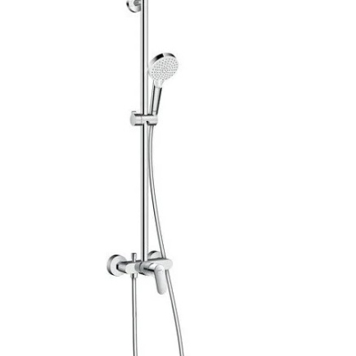 Душевая система Hansgrohe Crometta 27284000 E 240 1jet Showerpipe, хром