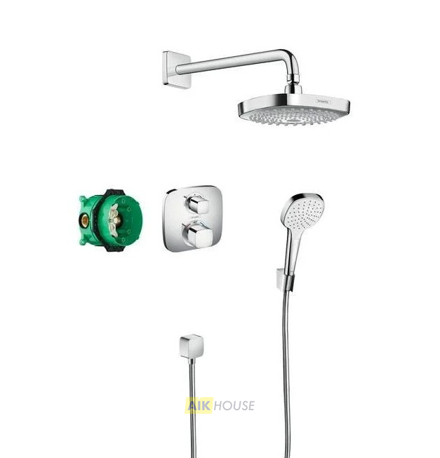 Душевая система Hansgrohe Croma Select E 27294000, хром