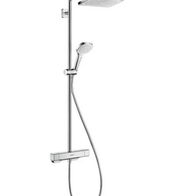 Душевая система Hansgrohe Croma E Showerpipe 280 1jet 27630000 c термостатом, хром
