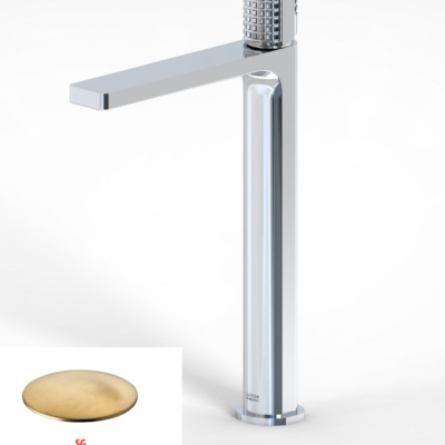 Смеситель для раковины GATTONI T_K 8246/8OSG, золото