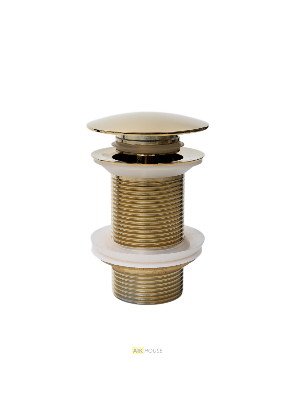 Донный клапан Gid без перелива G100 73301K золото 7x7x10