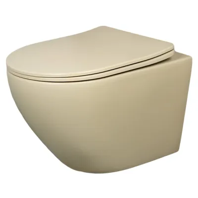 Унитаз подвесной Gid Sr2198 62210Y светло-коричневый матовый 49x36x35.5