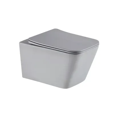 Унитаз подвесной Tornado Gid Tr2143TF-Lgm 62305Y серый матовый 49x34x36