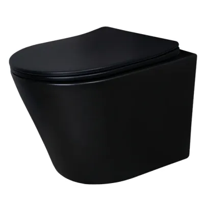 Унитаз подвесной Gid Tr2130bm 62205Y черный матовый 48x36.5x36