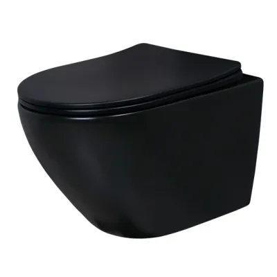 Унитаз подвесной Gid Bm2198 62226Y черный матовый 49x36x35.5