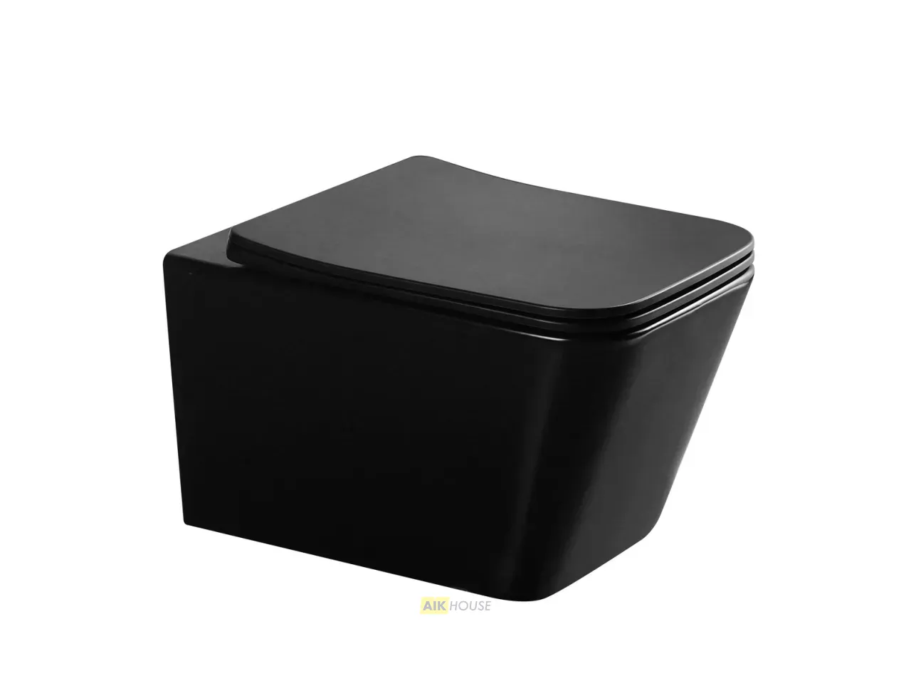 Унитаз подвесной Gid Tr2155Bm 62239Y черный матовый 51x37x35