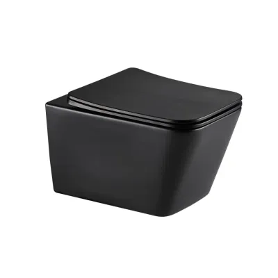 Унитаз подвесной Tornado Gid Tr2143TF-BM 62302Y черный матовый 49x34x36