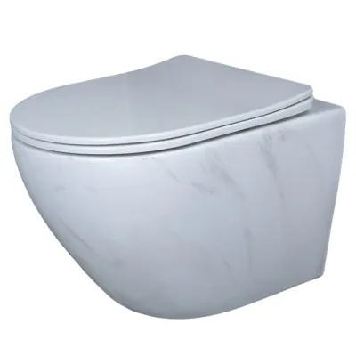 Унитаз подвесной Gid Ws2198 (СС) 62228Y под камень глянцевый 49x36x35.5