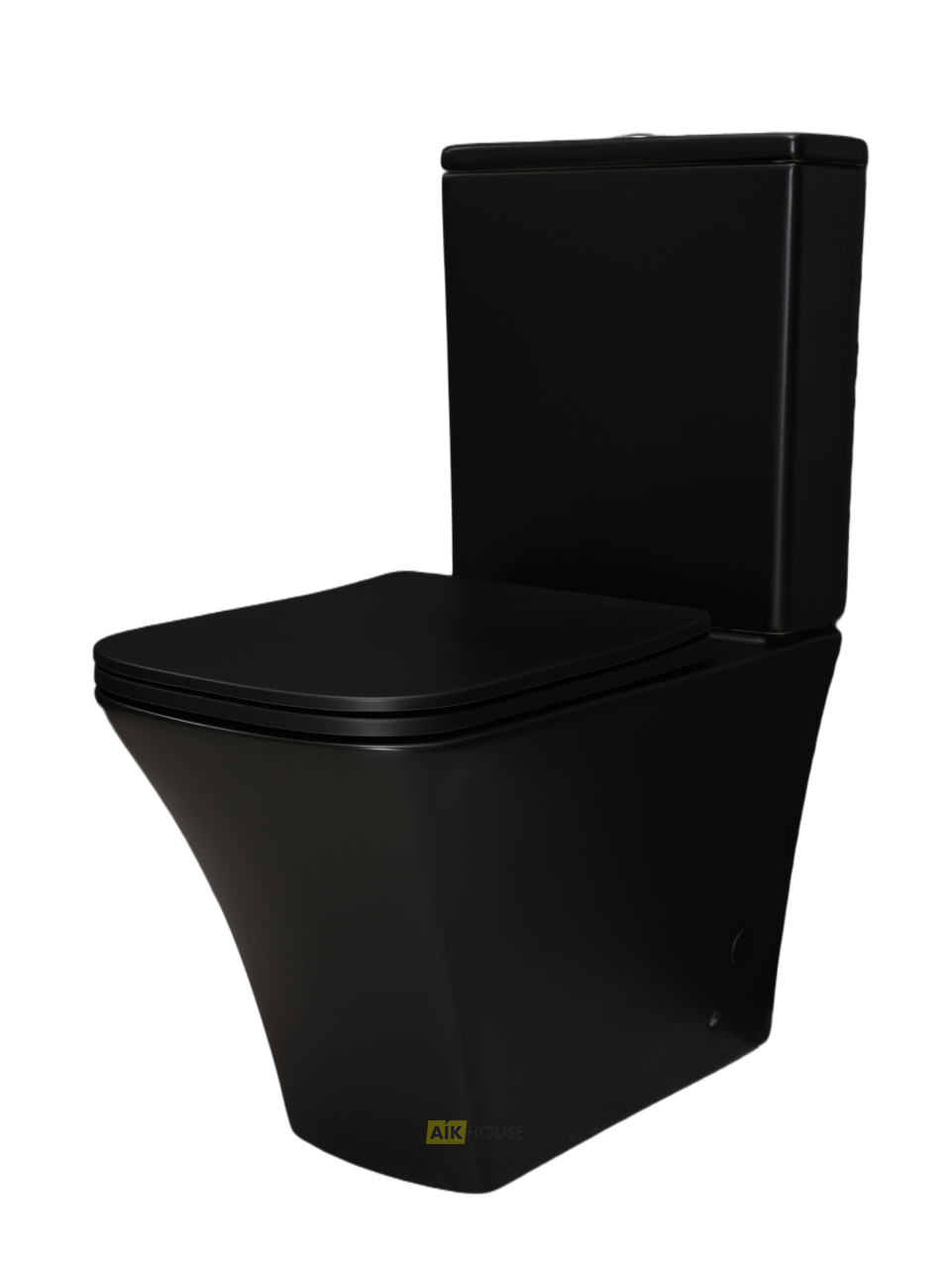 Унитаз напольный Gid Tn2184Bm 62252Y черный матовый 62.5x37x83