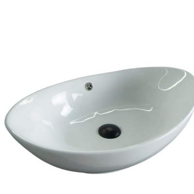 Раковина Gid N9019 51108 накладная белая 60x37x19