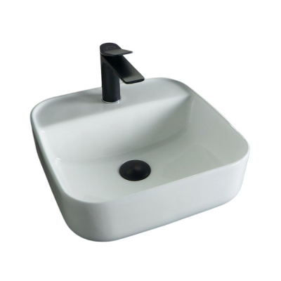 Раковина Gid N9044 51165 накладная белая 38.5x38.5x14