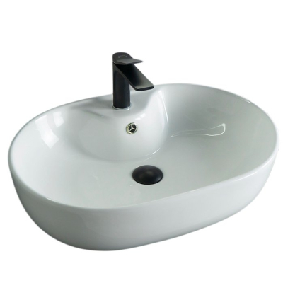 Раковина Gid N9163 51127 накладная белая 59x41x16
