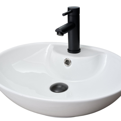 Раковина Gid N9005 51206 накладная белая 51x41x15