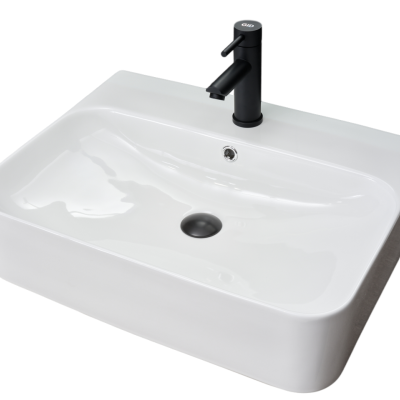 Раковина Gid N9258 51218 накладная белая 60x45x13