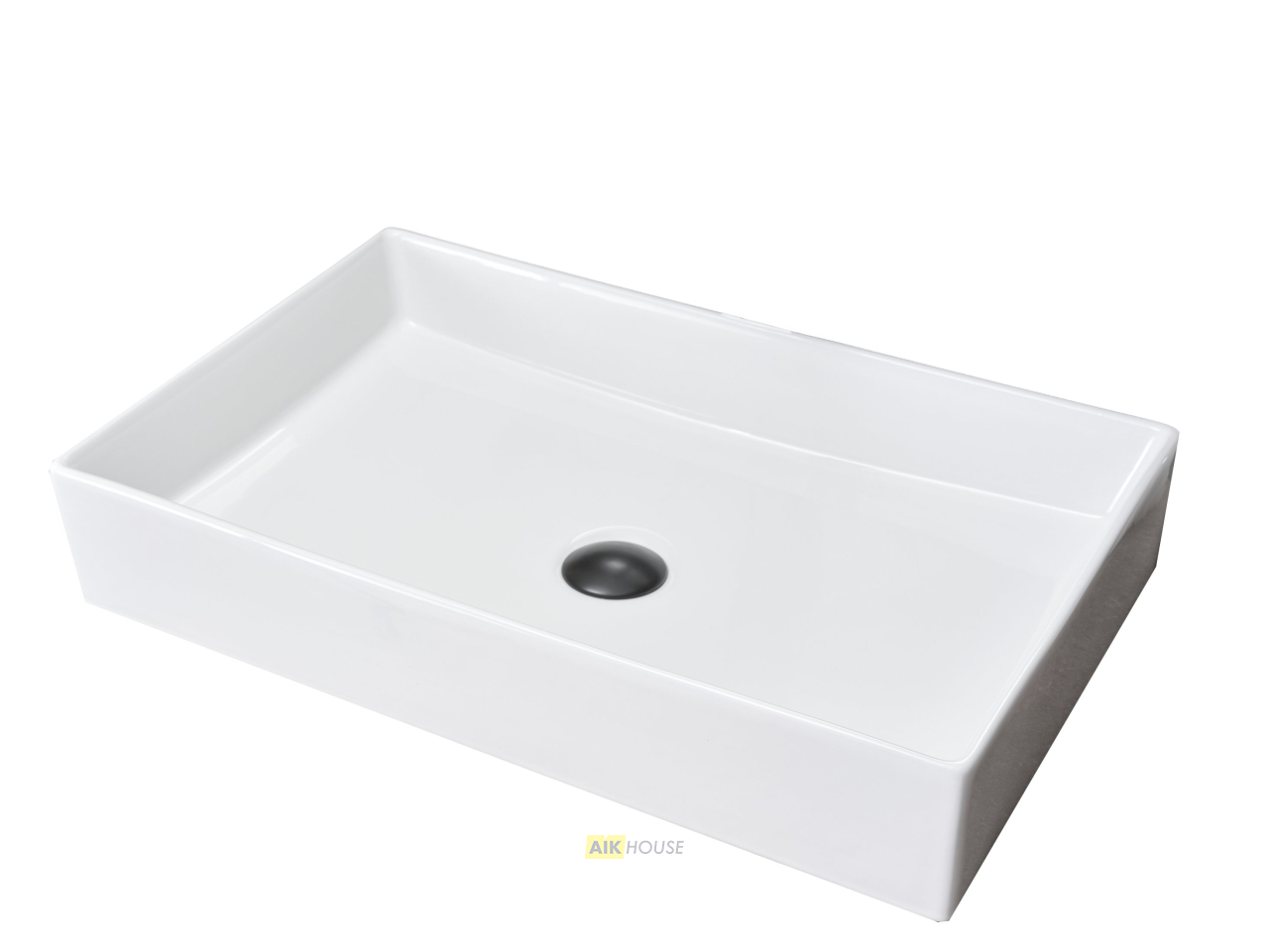 Раковина Gid N9496 51228 накладная белая 60.5x37x11