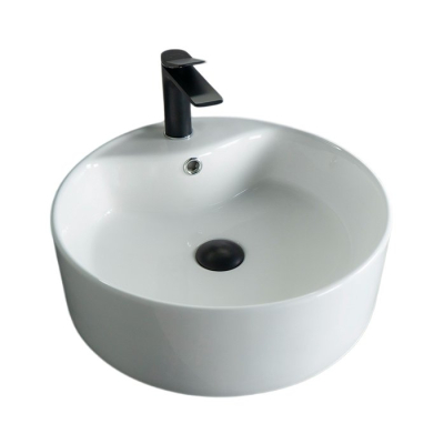 Раковина Gid N9008b 51104 накладная белая 46x46x16