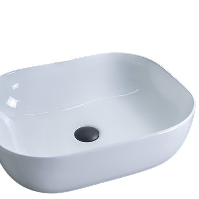 Раковина Gid D1302 51198 накладная белая 50x40x14