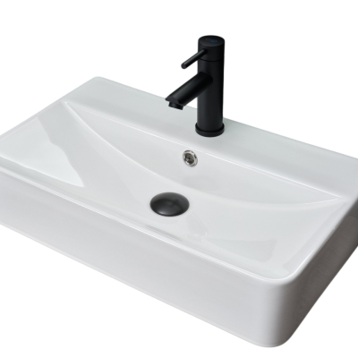 Раковина Gid N1344 51226 накладная белая 61x35.5x14