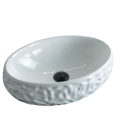 Раковина Gid 9030wf 51187 накладная белая 48x34x15