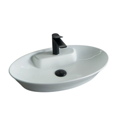 Раковина Gid N9398 51142 накладная белая 61x37x12