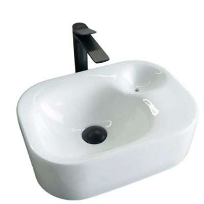 Раковина Gid N9266 51173 накладная белая 47x34x15