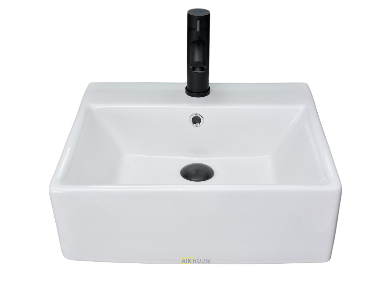 Раковина Gid N9145 51214 накладная белая 45.5x40x15