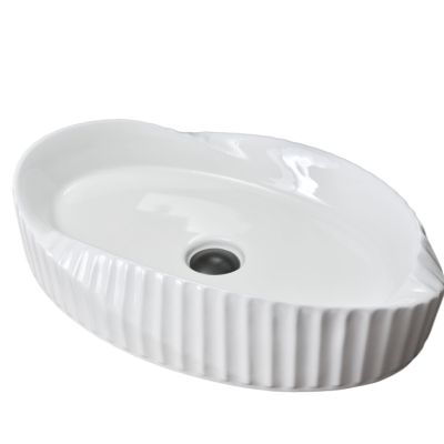 Раковина Gid 888s 51223 накладная белая 60x38.5x13.5