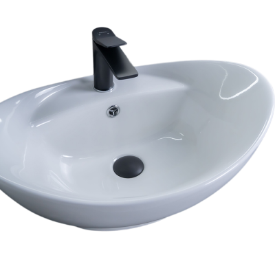 Раковина Gid N9018 51107 накладная белая 59x39x21