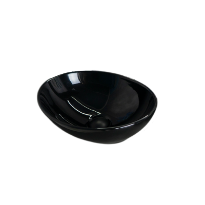 Раковина Gid Nc920 52231 накладная черная глянцевая 41x34x15