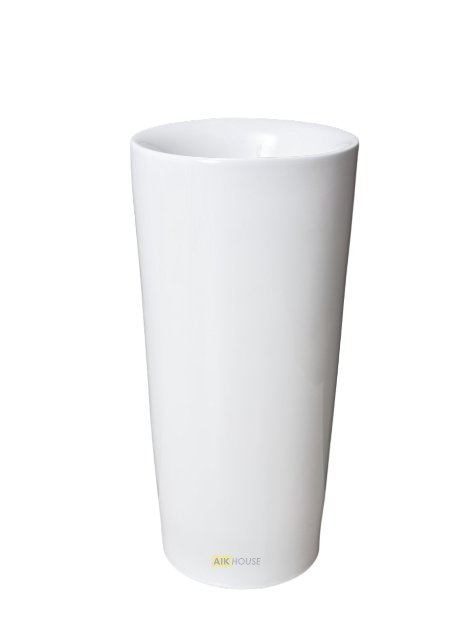 Раковина Gid Nb130w 81118 накладная белая 41x41x85