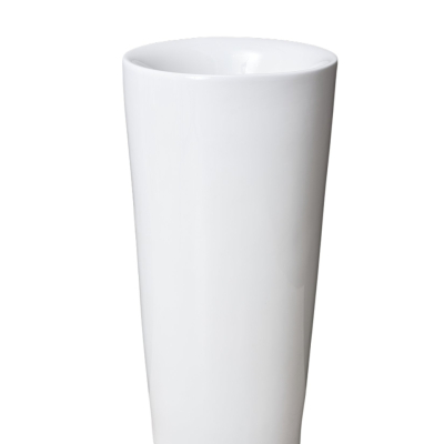 Раковина Gid Nb130w 81118 накладная белая 41x41x85