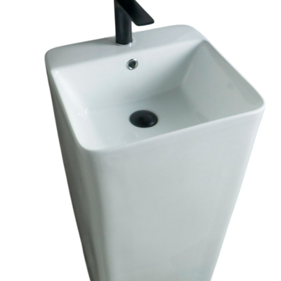 Раковина Gid Nb148 81117 накладная белая 42x41x86