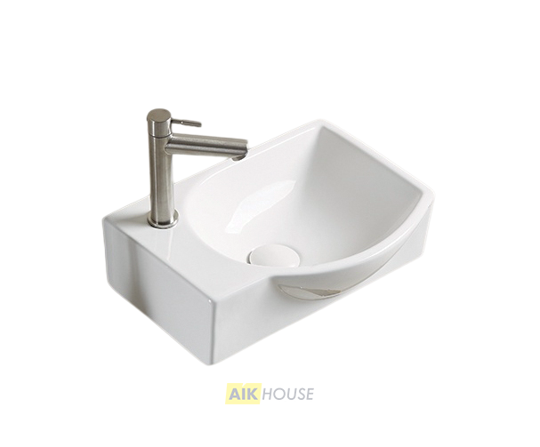 Раковина Gid N9276R 61130R подвесная белая 40.5x28x14