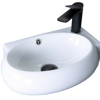 Раковина Gid N9100L 61103L подвесная белая 43.5x30x13