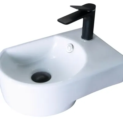 Раковина Gid N9273L 61106L подвесная белая 41x27x14